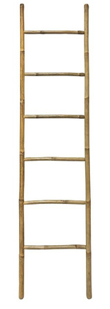 BAMBUS drabinka-wieszak na ręczniki 500x1900x40mm, bambus