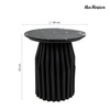 MaMaison stolik LEVANTE 50 czarny marmur / drewno