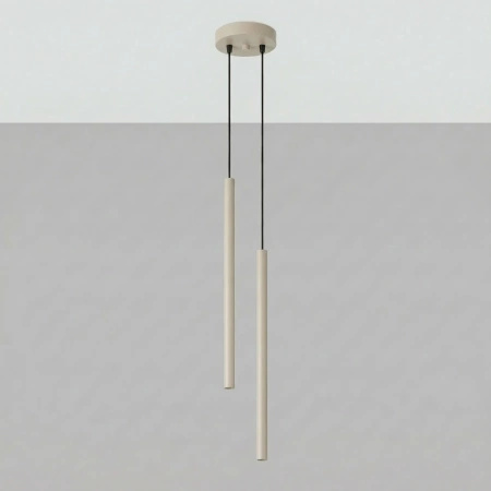 Lampa wisząca PASTELO 2 taupe