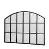 Wingham Arch Mirror Black 1200x30x800mm