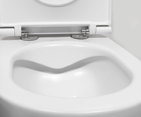 INFINITY miska WC wisząca, Rimless, 36,5x53cm, biały mat
