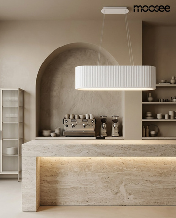 MOOSEE lampa wisząca MAZAYA biała
