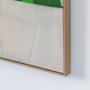 Emerald Abstract Framed Canvas 900x1200mm