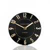 Mulberry Mantel Clock Noir 6in