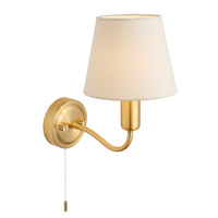 Conway Bathroom 1 Wall Light Satin Brass
