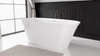 FLORINA wanna wolnostojąca, kompozyt, 170x80x61cm, biała