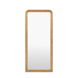 Romana Leaner Mirror Gold 750x30x1700mm