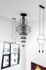 MOOSEE lampa wisząca FLUSSO 43 czarna
