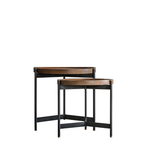 Zestaw 2 stolików Dakota 550 x 550 x 520 mm