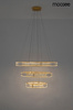 MOOSEE lampa wisząca LIBERTY TRIPLES złota