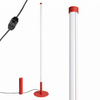 Lampa podłogowa TRANG czerwona 3000K
