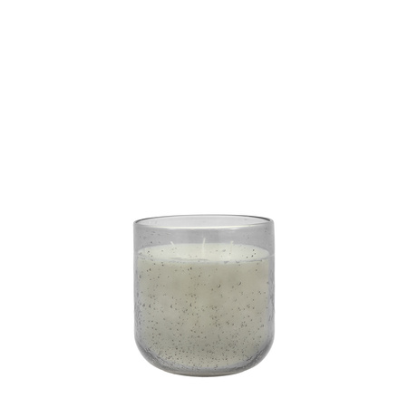Glass Filled Candle Small Smoke Rose Oud