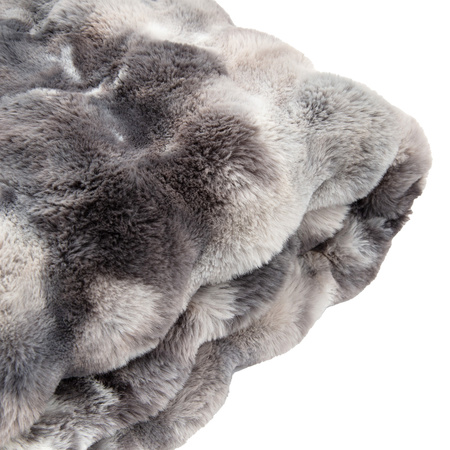 Marshmallow Rabbit Faux Fur Throw 1300x1700mm