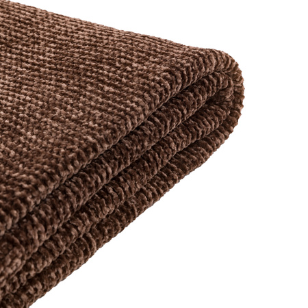 Deco Luxe Chunky Chenille Throw Choc 1300x1700mm