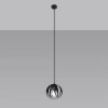 Lampa wisząca TULOS 1 czarna