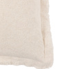Linen Look Cushion Cream 2pk 450x450mm