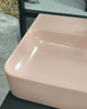 Vitruvit SLASH ceramiczna umywalka podwieszano - nablatowa prostokątna 60 x 40 cm Morganite (wyprzedaż ekspozycyjna)