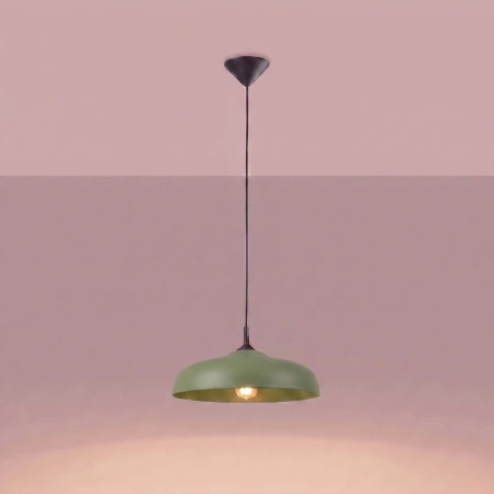Lampa wisząca GINA zielona oliwka