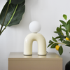 LX24802 POP U Lampka biurkowa ceramiczna vanilla