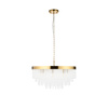 Anistoria Grand 9 Pendant Light Brushed Aged Brass