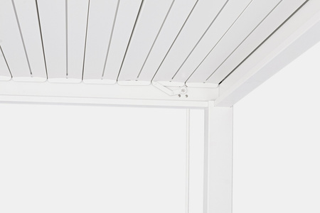 Pergola ogrodowa BIZZOTTO OCEAN 3X4 – biały
