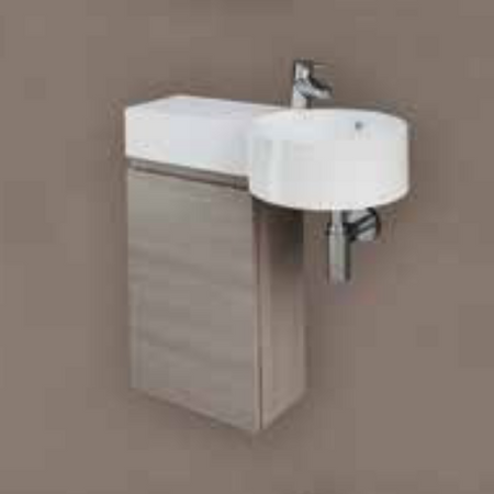 Zestaw PETIT Umywalka okrąg blatL, szafka JOY EGY