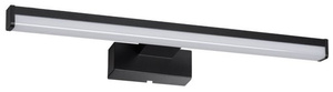 ASTEN oświetlenie LED, ścienne, 8W, 400x110mm, IP44, czarny mat