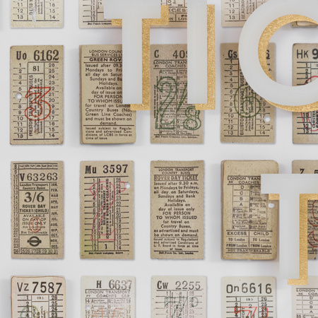 Ticket to Ride Framed Art 640x60x840mm