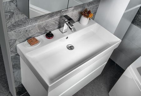 KARE 85 umywalka meblowa 85x45cm, biała