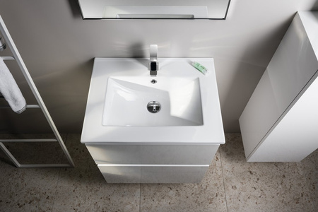 SLIM umywalka meblowa 60x46,5cm, biały