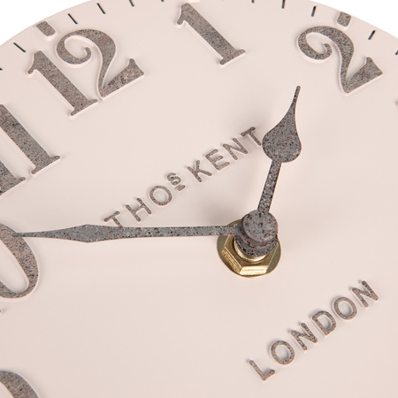 Arabic Mantel Clock Shy Pink 6in