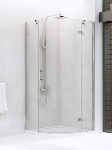 KABINA NEW MERANA PÓŁOKRĄGŁA P 80x80x195 CZYSTE 6mm ACTIVE SHIELD