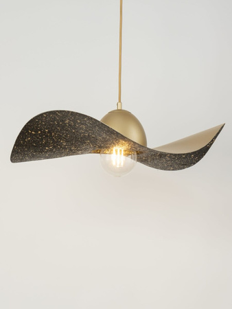 KAPELLO M złoty/czarny nakrapiany ? 55cm lampa wisząca