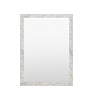 Romano Rectangle Mirror Marbled White 570x770mm