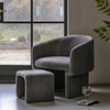 Asko Armchair Anthracite 700x710x700mm