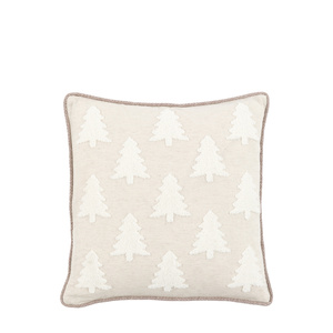 Woodland Embroidered Tree Cushion 450x450mm