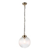 Brydon Pendant Light Clear Glass 400-1000mm