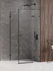 KABINA AVEXA BLACK PROSTOKĄTNA P 80x90x200 CZYSTE 6mm ACTIVE SHIELD