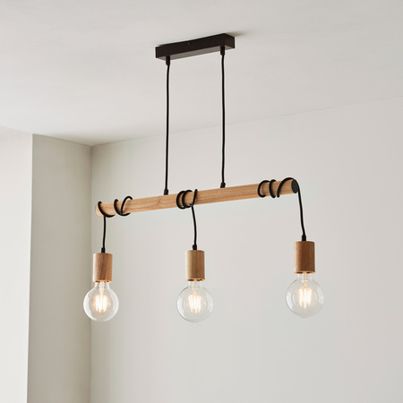 Sven 3 Pendant Light Black