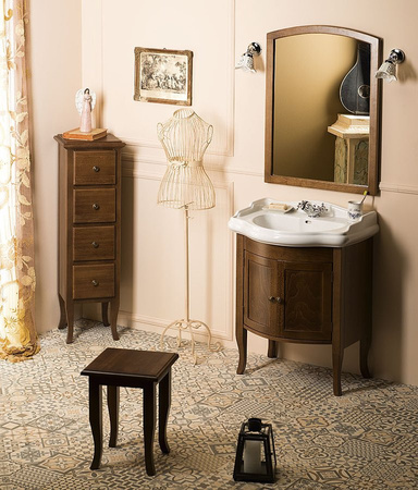 RETRO taboret 33x45x33cm, buk