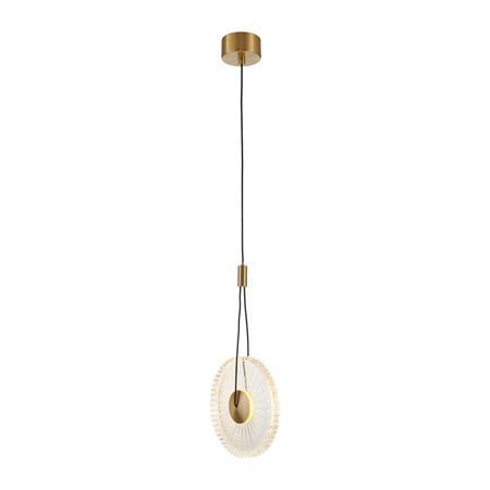 Lampa wisząca SUNBLAST - LED 20 cm, złota