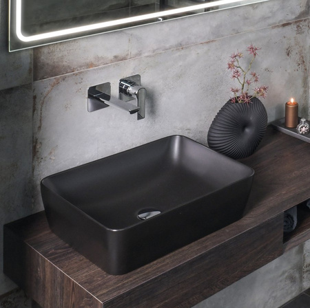 PAX bateria umywalkowa podtynkowa, chrom