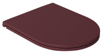 INFINITY Deska WC SLIM, Easy Take, Soft Close, Maroon Red mat