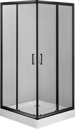 Kabina prysznicowa z brodzikiem kwadratowa 90 cm