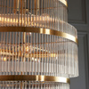 Marietta Grand 21 Pendant Light Antique Brass