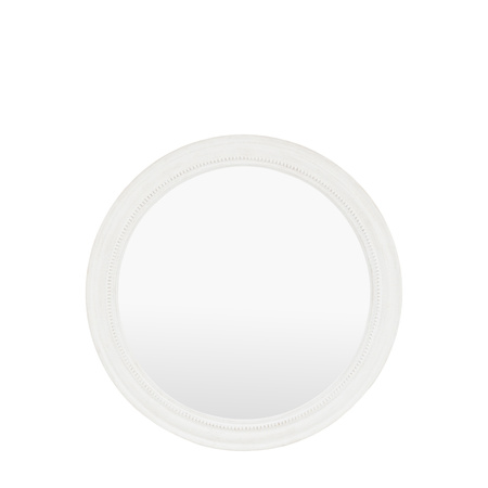 Shoreline Round Mirror White 800x30x800mm