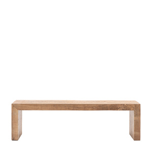 Iowa Dining Bench Natural 1600x360x450mm
