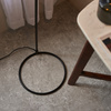 Brair 1 Floor Light Matt Black & Antique Brass