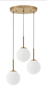 NOWOCZESNA POTRÓJNA LAMPA MOSIĘŻNA FREDICA W3