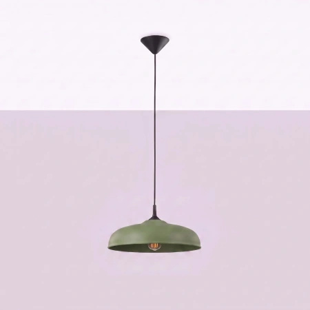 Lampa wisząca GINA zielona oliwka
